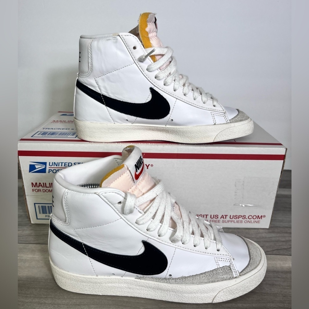 Nike Blazer Mid ‘77 Shoes Sneakers Womens 6.5 Leather  Comfy Casual Kicks Cool